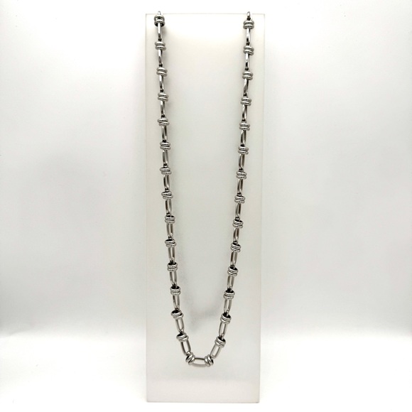 LOFT Jewelry - LOFT Long Silver Link Chain Necklace